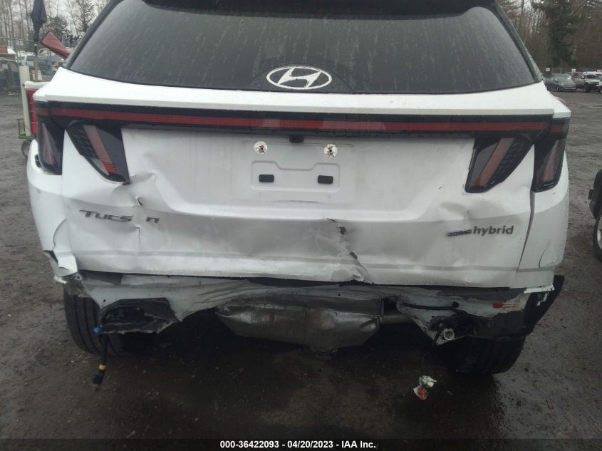 2022 HYUNDAI TUCSON HYBRID LIMITED KM8JECA10NU038676