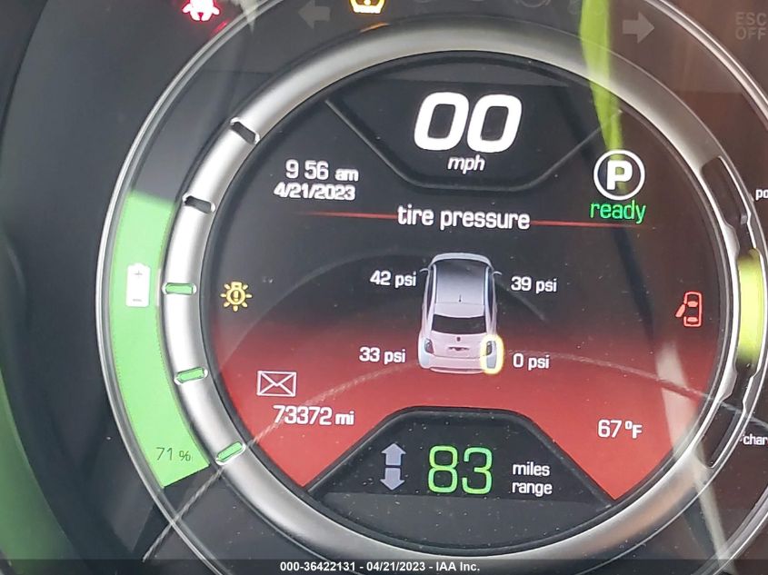 2017 FIAT 500E 3C3CFFGE0HT529919