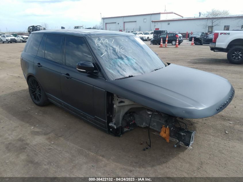 SALGS2SEXLA596447 LAND ROVER RANGE ROVER P525 HSE 2020