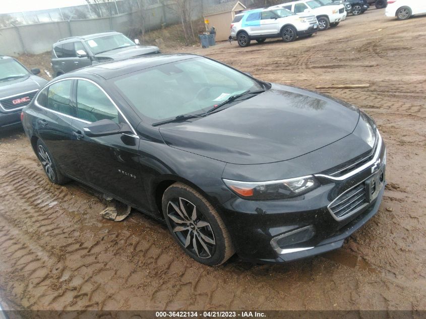 2017 CHEVROLET MALIBU LT - 1G1ZE5STXHF127417