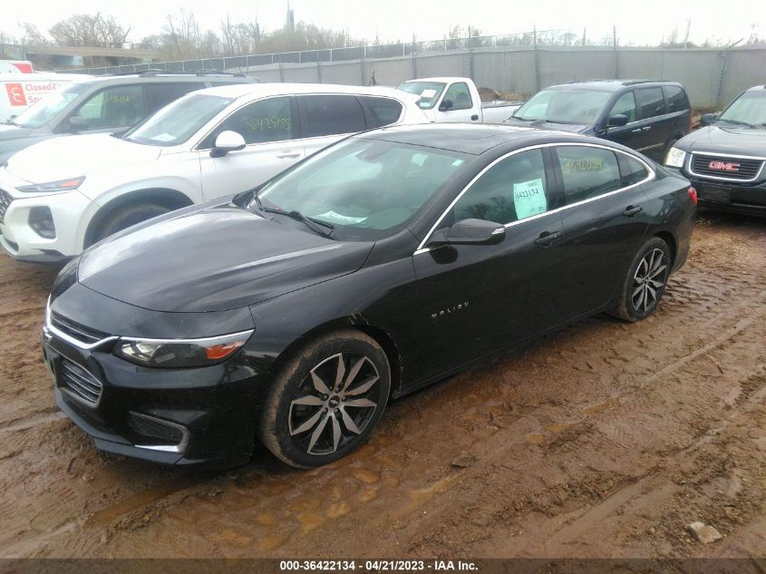 2017 CHEVROLET MALIBU LT - 1G1ZE5STXHF127417