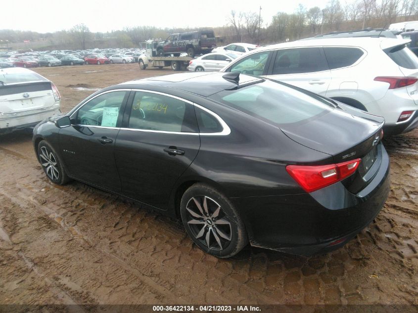 2017 CHEVROLET MALIBU LT - 1G1ZE5STXHF127417