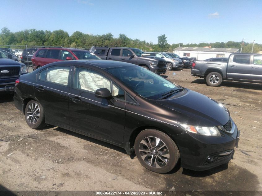 2013 HONDA CIVIC SDN EX-L - 2HGFB2F95DH523653