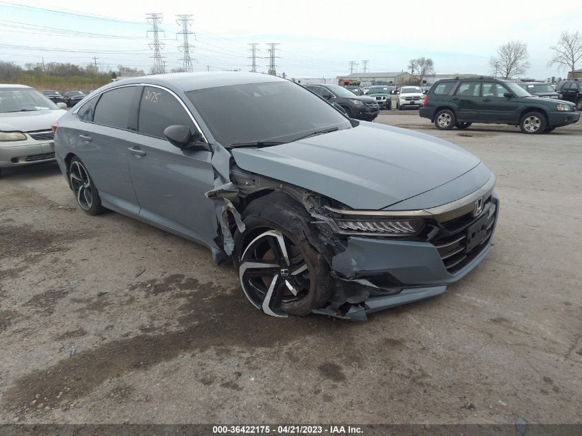 2021 HONDA ACCORD SEDAN SPORT SE - 1HGCV1F46MA012590