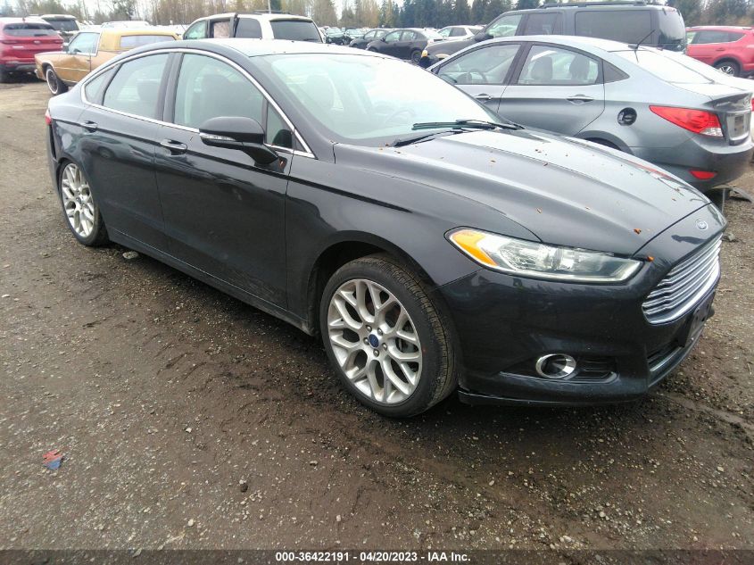 2014 FORD FUSION TITANIUM - 3FA6P0K90ER284289