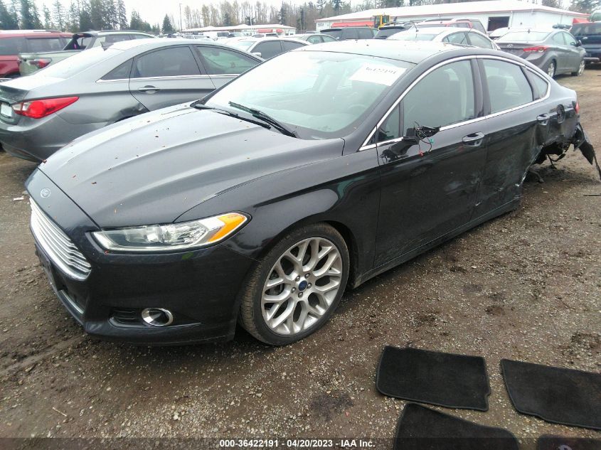 2014 FORD FUSION TITANIUM - 3FA6P0K90ER284289