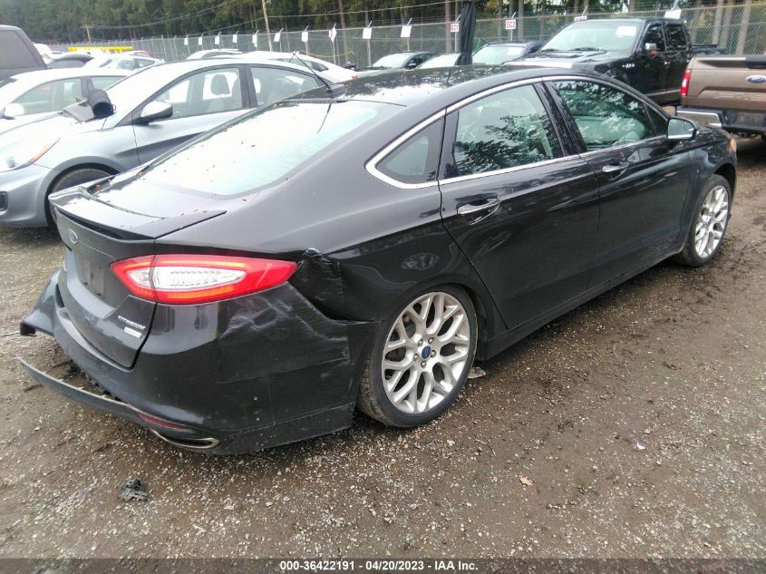 2014 FORD FUSION TITANIUM - 3FA6P0K90ER284289