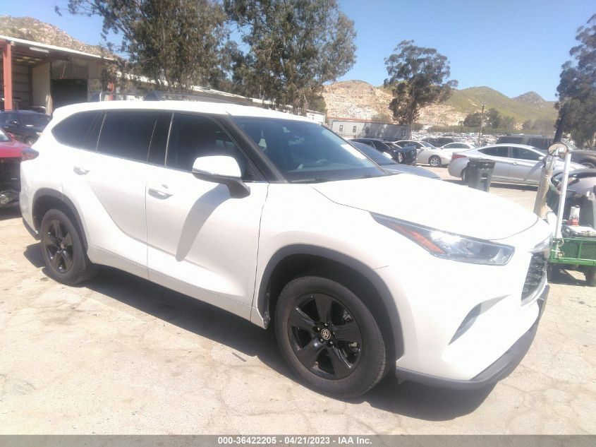 2020 TOYOTA HIGHLANDER L - 5TDCZRAH6LS501715