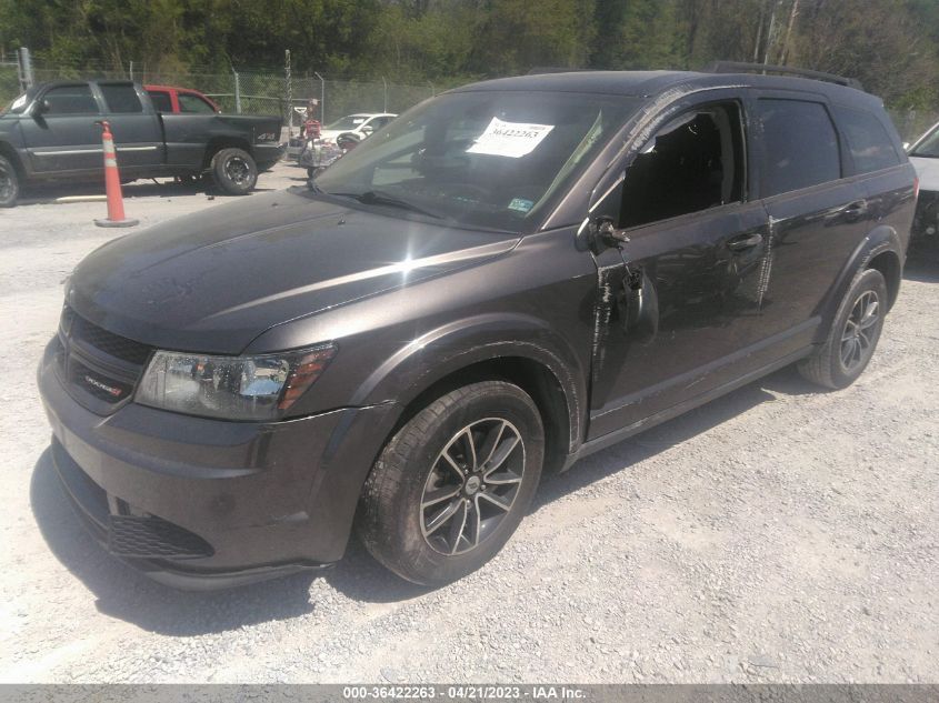 2018 DODGE JOURNEY SE - 3C4PDCAB8JT447247