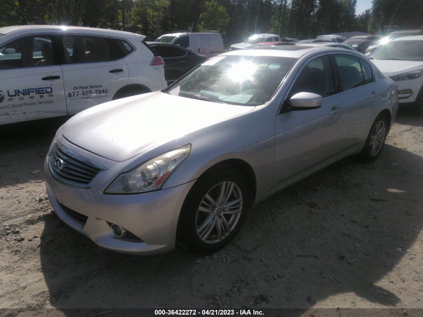 2013 INFINITI G37 SEDAN X - JN1CV6AR5DM755127