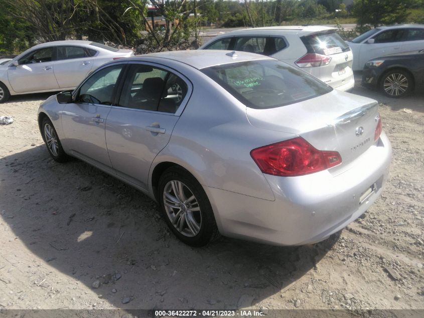 2013 INFINITI G37 SEDAN X - JN1CV6AR5DM755127