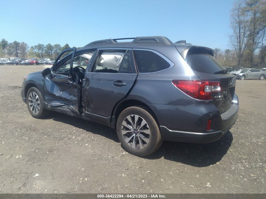 2017 SUBARU OUTBACK LIMITED - 4S4BSANC9H3434208