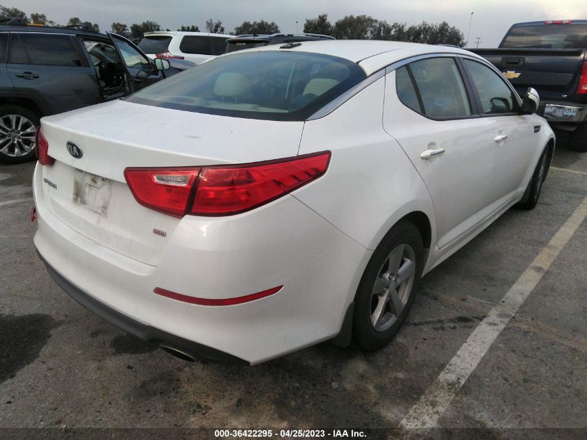 2014 KIA OPTIMA LX - 5XXGM4A72EG284159
