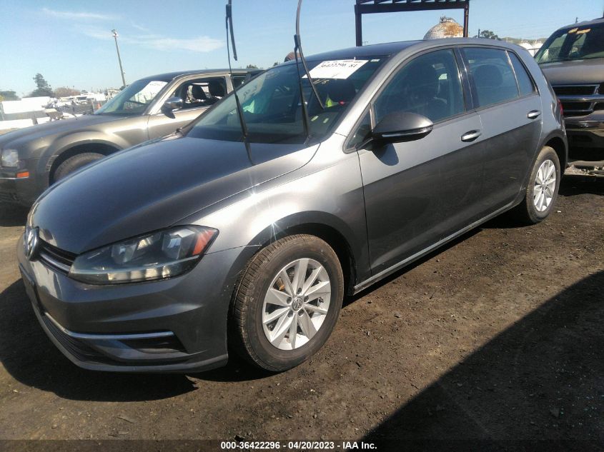 2018 VOLKSWAGEN GOLF S/SE - 3VWG17AU6JM284283