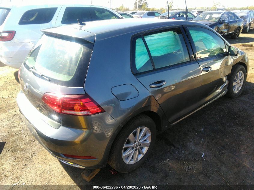 2018 VOLKSWAGEN GOLF S/SE - 3VWG17AU6JM284283