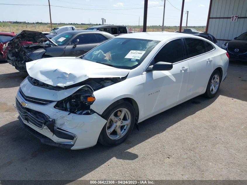 VIN 1G1ZB5ST9JF283236 2018 CHEVROLET MALIBU LS