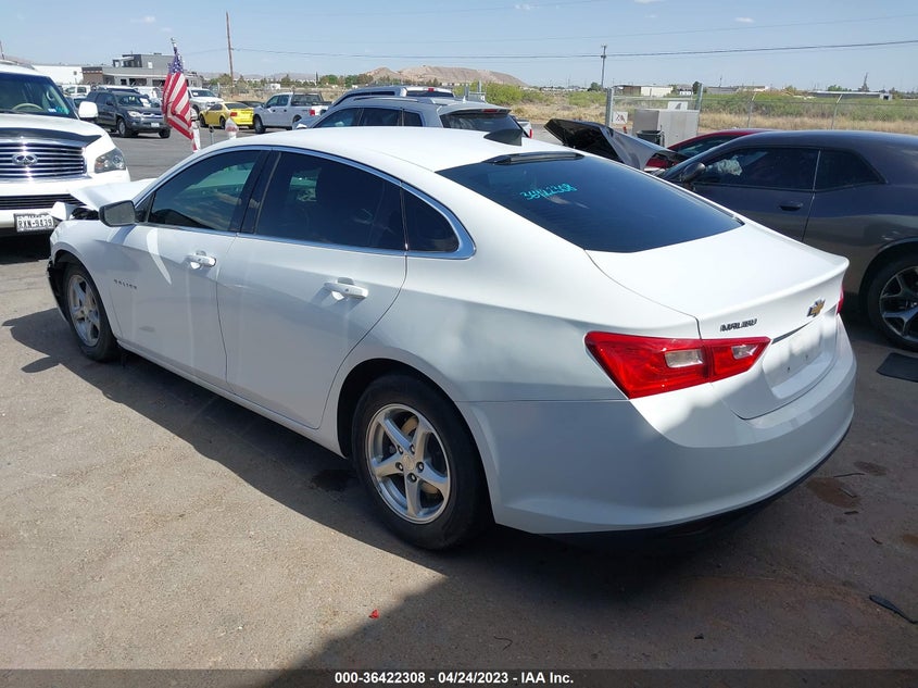 VIN 1G1ZB5ST9JF283236 2018 CHEVROLET MALIBU LS