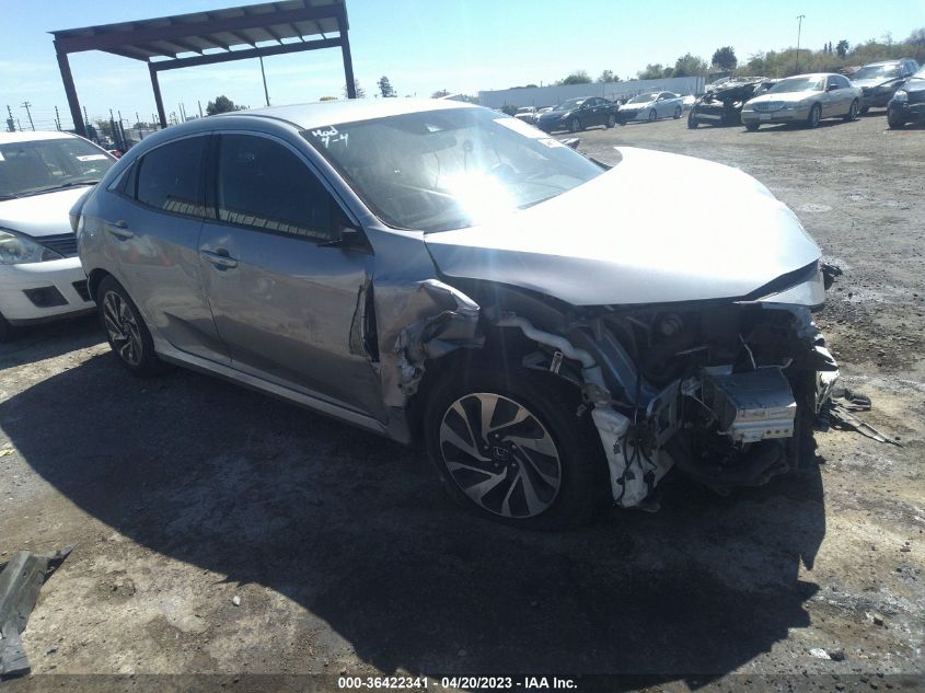 2019 HONDA CIVIC HATCHBACK LX - SHHFK7H34KU415126