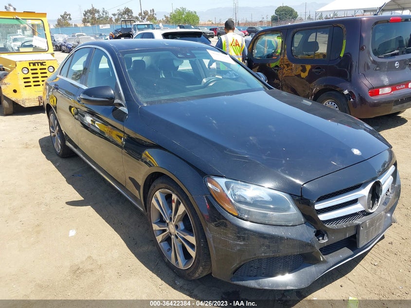 VIN 55SWF4JB2HU197426 2017 MERCEDES-BENZ C-CLASS C 300