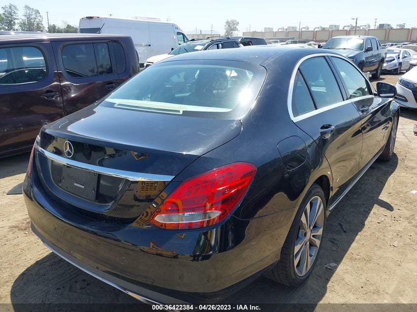 VIN 55SWF4JB2HU197426 2017 MERCEDES-BENZ C-CLASS C 300