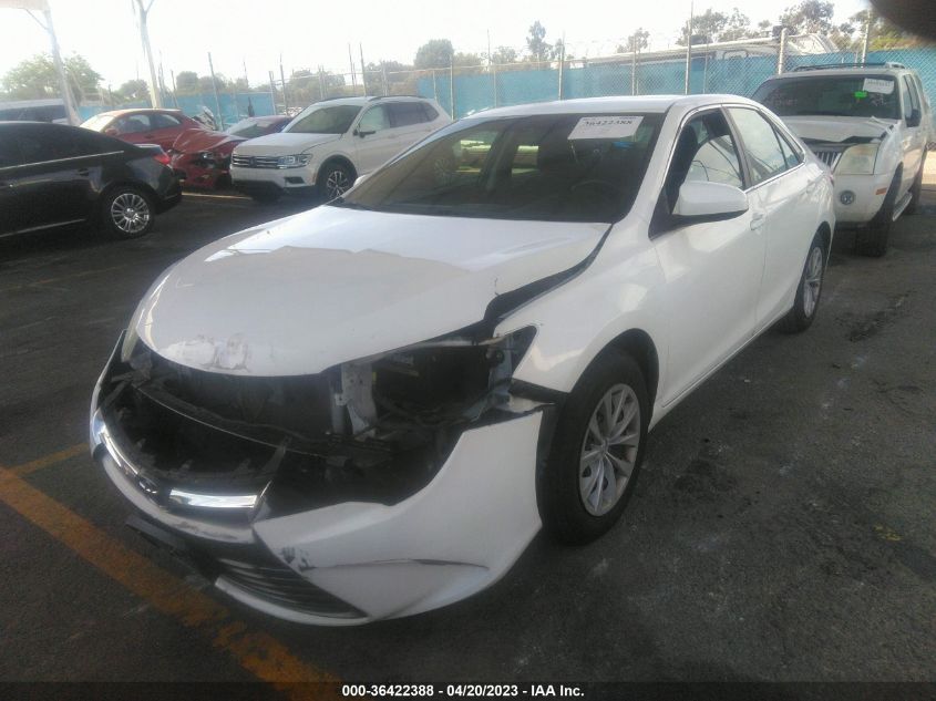 2016 TOYOTA CAMRY XLE/SE/LE/XSE - 4T4BF1FK5GR551096