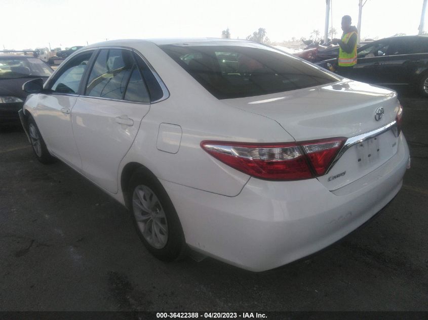 2016 TOYOTA CAMRY XLE/SE/LE/XSE - 4T4BF1FK5GR551096