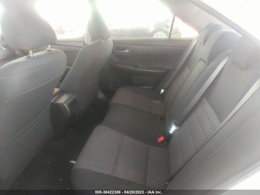 2016 TOYOTA CAMRY XLE/SE/LE/XSE - 4T4BF1FK5GR551096
