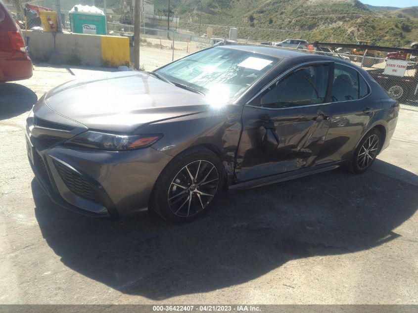 2022 TOYOTA CAMRY SE - 4T1G11AK2NU695448