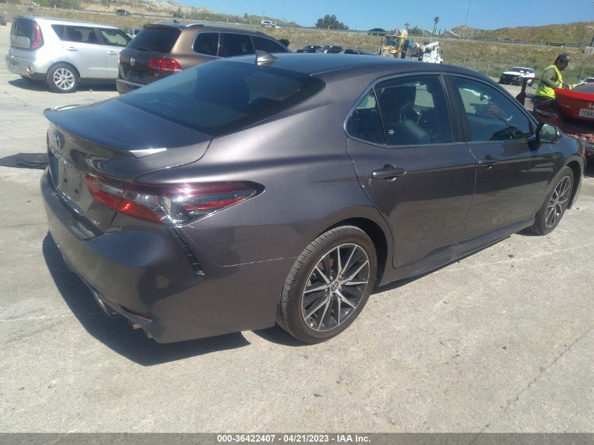 2022 TOYOTA CAMRY SE - 4T1G11AK2NU695448