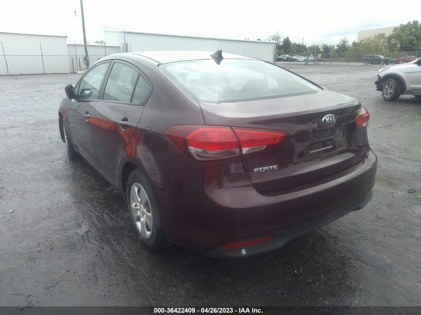 2018 KIA FORTE LX - 3KPFK4A74JE215395