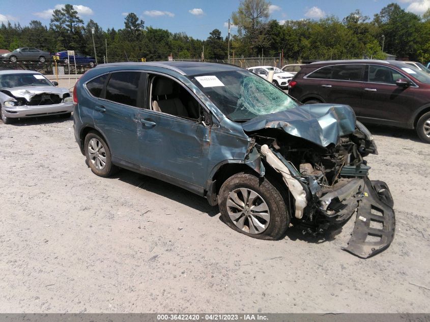 2013 HONDA CR-V EX-L - 2HKRM4H76DH689314