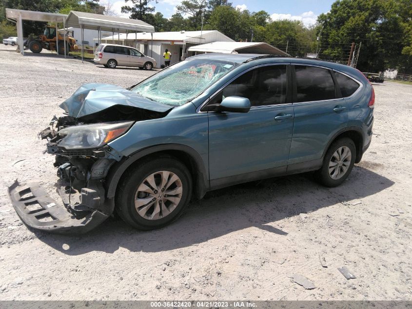 2013 HONDA CR-V EX-L - 2HKRM4H76DH689314
