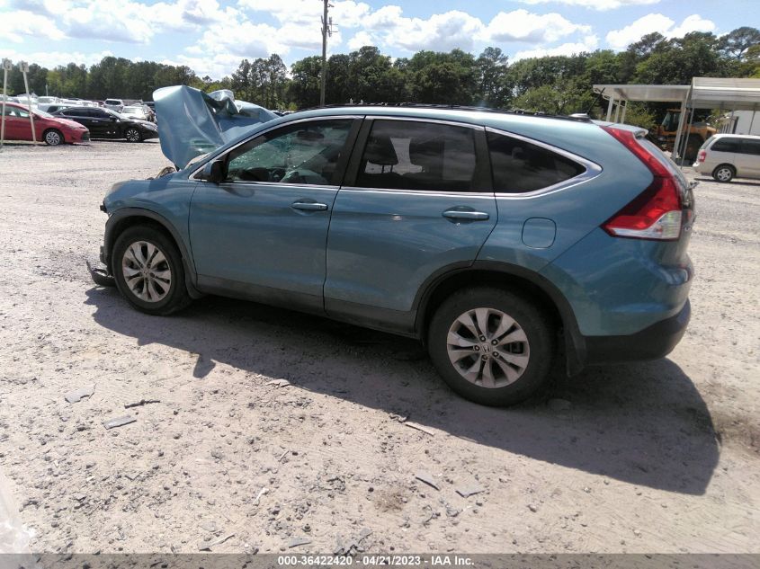 2013 HONDA CR-V EX-L - 2HKRM4H76DH689314