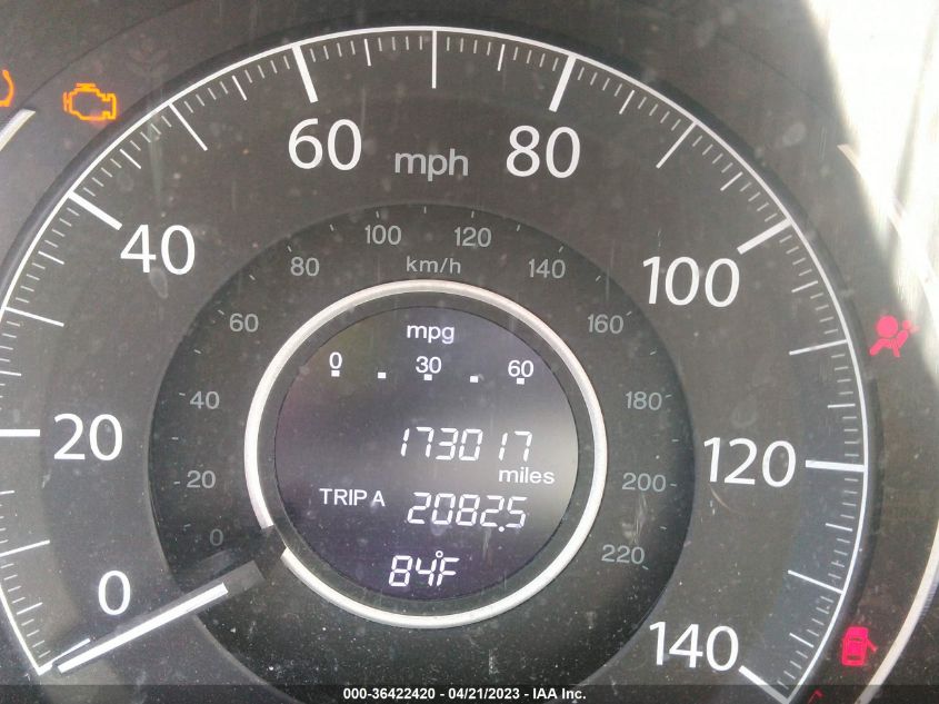 2013 HONDA CR-V EX-L - 2HKRM4H76DH689314