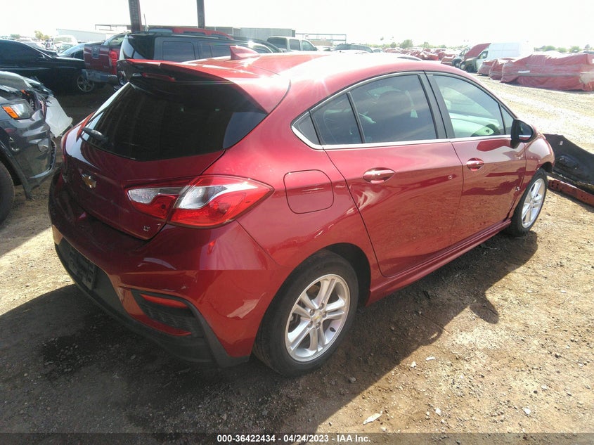 VIN 3G1BE6SM5JS586100 2018 CHEVROLET CRUZE LT