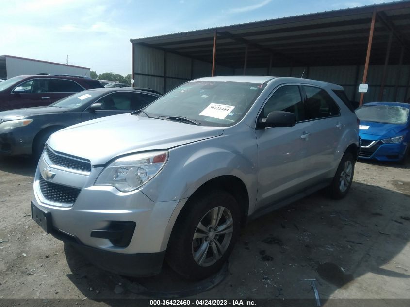 2013 CHEVROLET EQUINOX LS - 2GNALBEK3D6247017