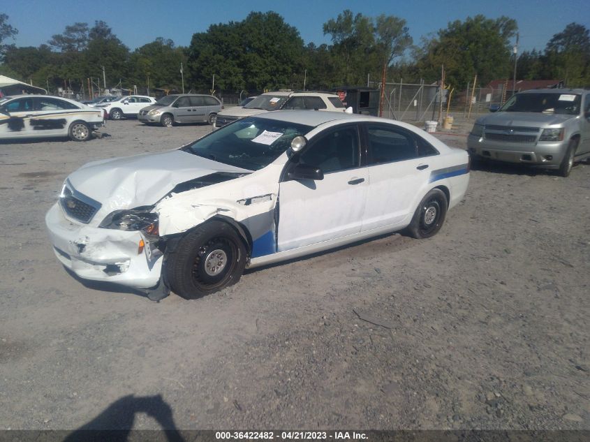 2015 CHEVROLET CAPRICE POLICE PATROL POLICE - 6G3NS5U27FL119845