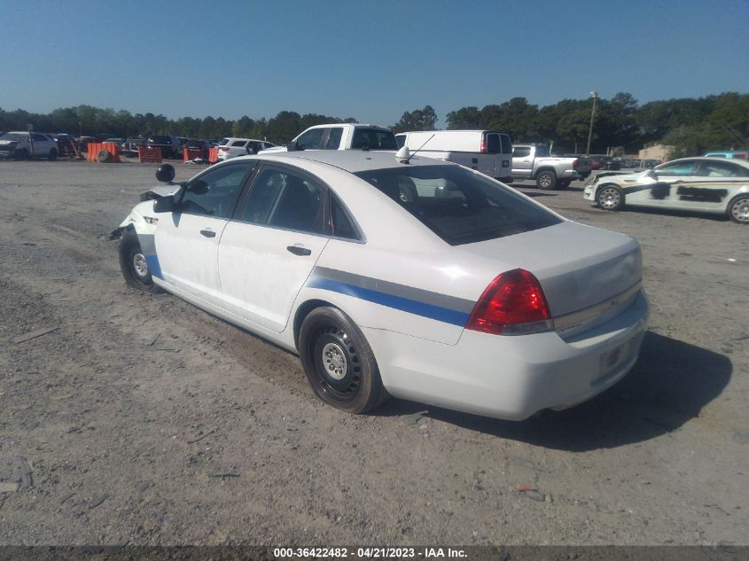 2015 CHEVROLET CAPRICE POLICE PATROL POLICE - 6G3NS5U27FL119845