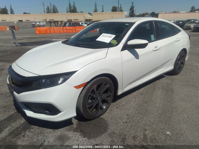 VIN 2HGFC2F87MH542032 2021 HONDA CIVIC SEDAN SPORT