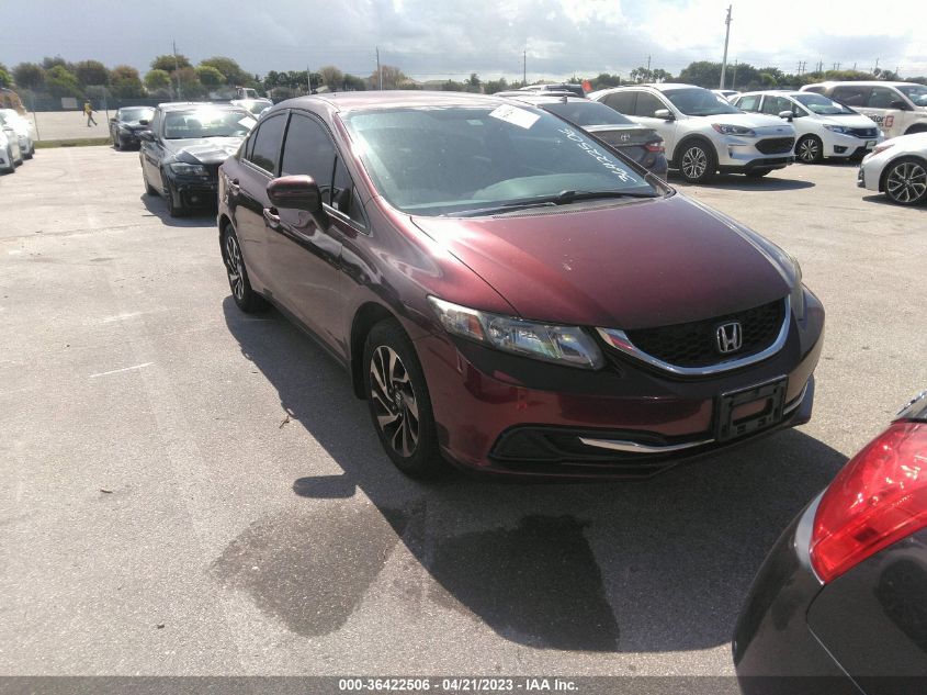 2015 HONDA CIVIC SEDAN LX - 19XFB2F57FE071277