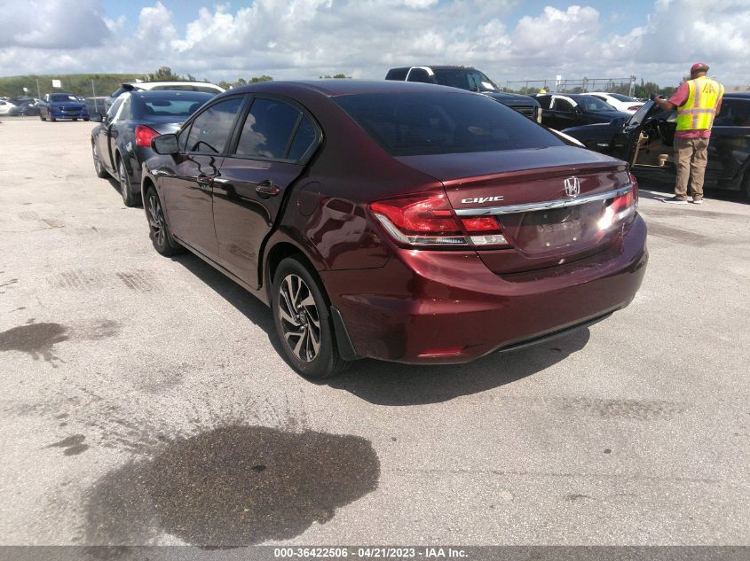 2015 HONDA CIVIC SEDAN LX - 19XFB2F57FE071277