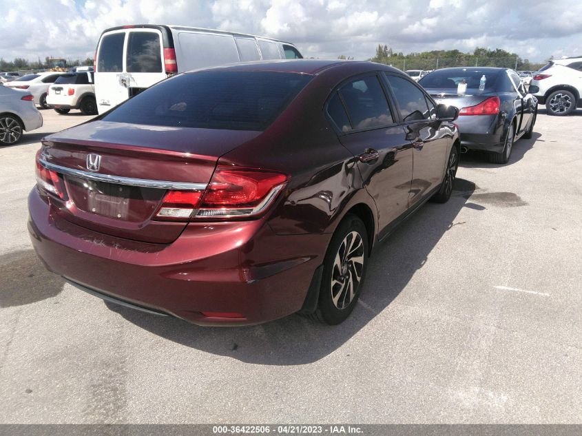 2015 HONDA CIVIC SEDAN LX - 19XFB2F57FE071277