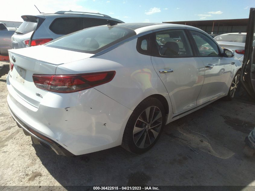 2016 KIA OPTIMA SXL TURBO - 5XXGV4L23GG049965