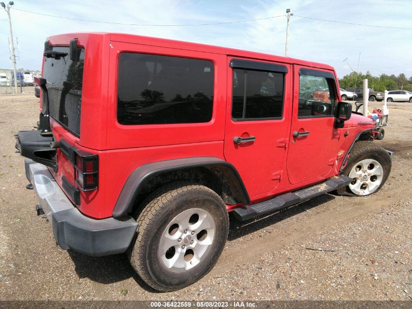 2015 JEEP WRANGLER UNLIMITED SAHARA - 1C4BJWEG3FL556292