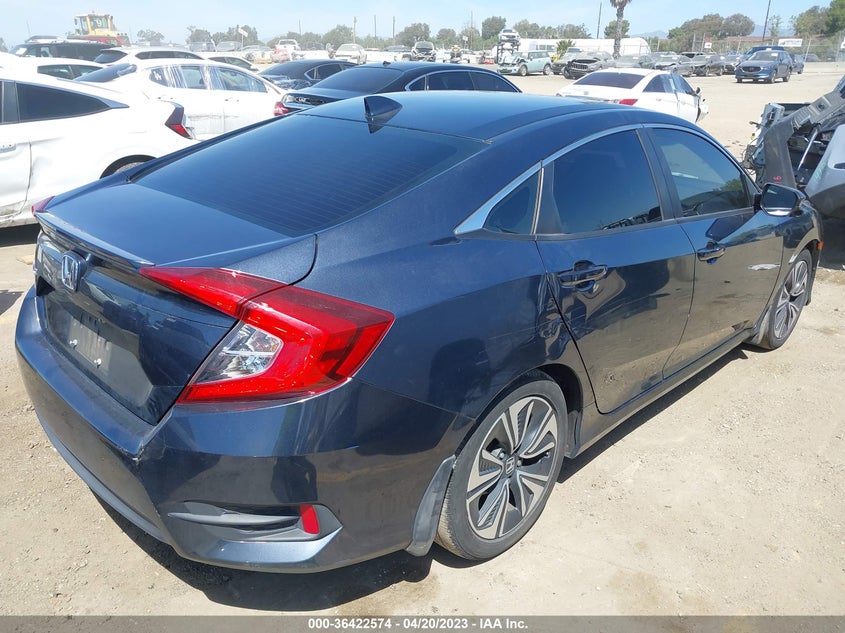 VIN JHMFC1F72JX005235 2018 HONDA CIVIC SEDAN EX-L