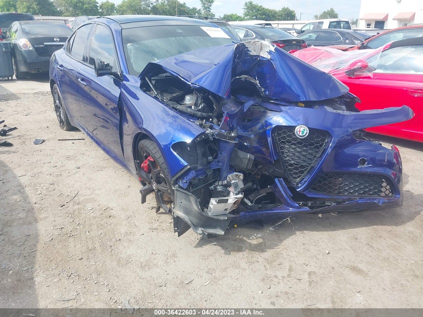 VIN ZARFAMAN9L7632182 2020 ALFA ROMEO GIULIA