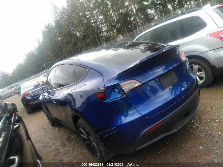 2020 TESLA MODEL Y LONG RANGE - 5YJYGDEF0LF003263