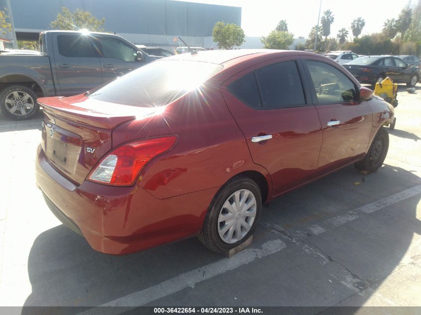 2019 NISSAN VERSA SEDAN SV - 3N1CN7AP1KL847850