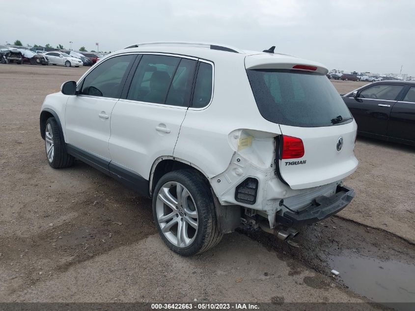 2013 VOLKSWAGEN TIGUAN SEL - WVGBV3AX8DW605583