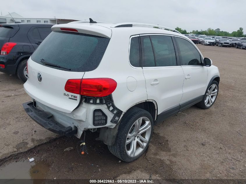 2013 VOLKSWAGEN TIGUAN SEL - WVGBV3AX8DW605583